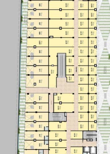 M3M Jewel first floor plan